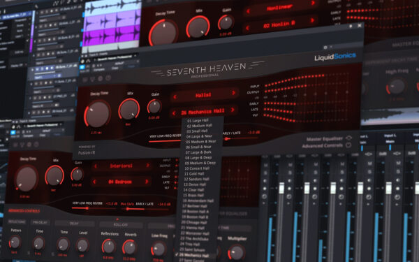 Seventh Heaven Professional reverb plugin AAX, AU, VST - LiquidSonics