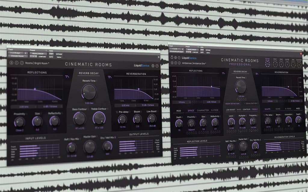 Cinematic Rooms Surround & Atmos Reverb Plugin AAX, VST, AU