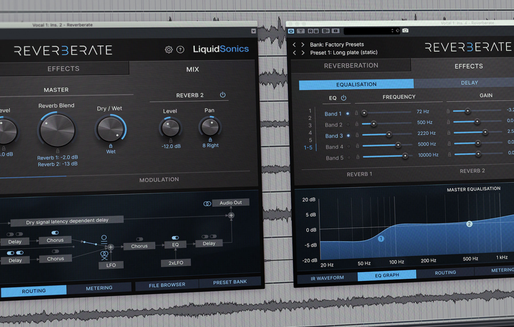 Reverberate Effects and Mix