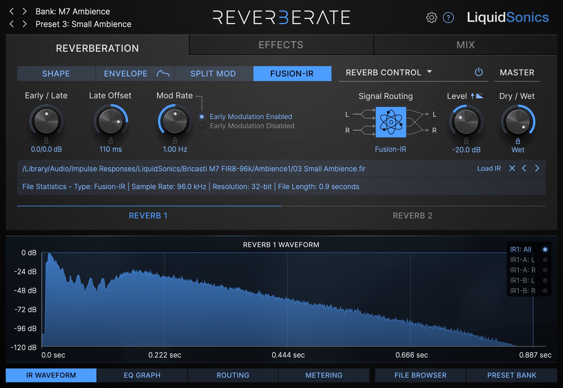 Reverberate 3 Product Shot - Fusion-IR Editing