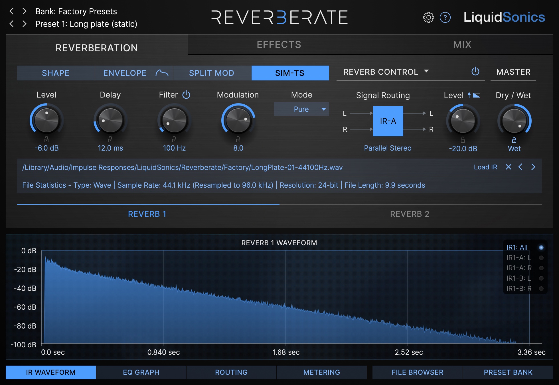 Reverberate 3 Sim-TS Example