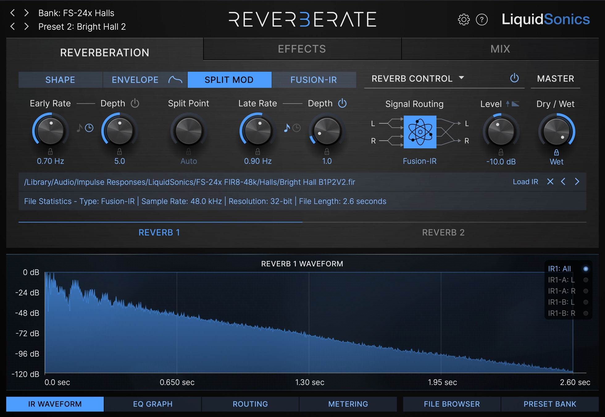 Reverberate 3 Split Mod 24x