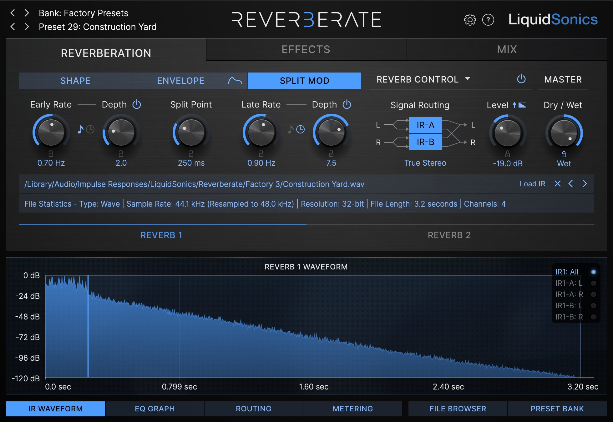 Reverberate 3 Split Mod