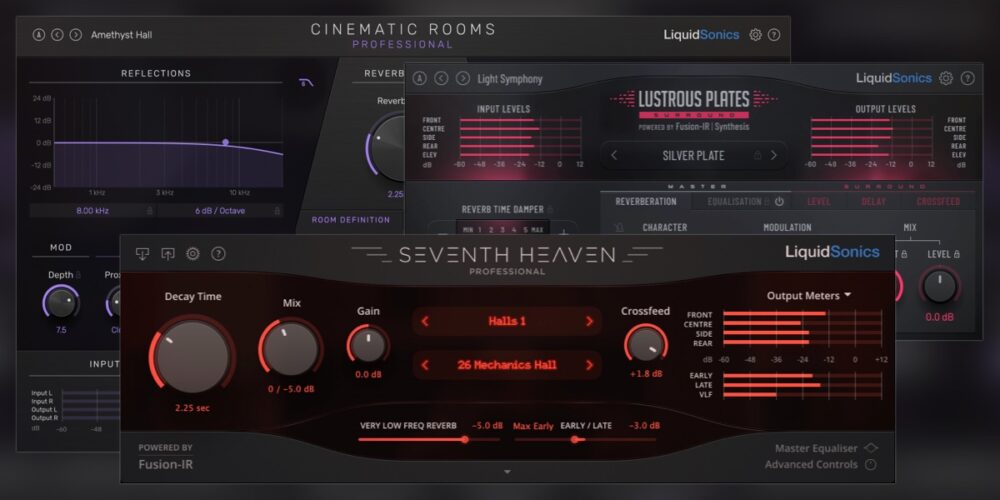 Seventh Heaven Reverb Seventh Heaven with Seventh Heaven Professional Bundle - LiquidSonics