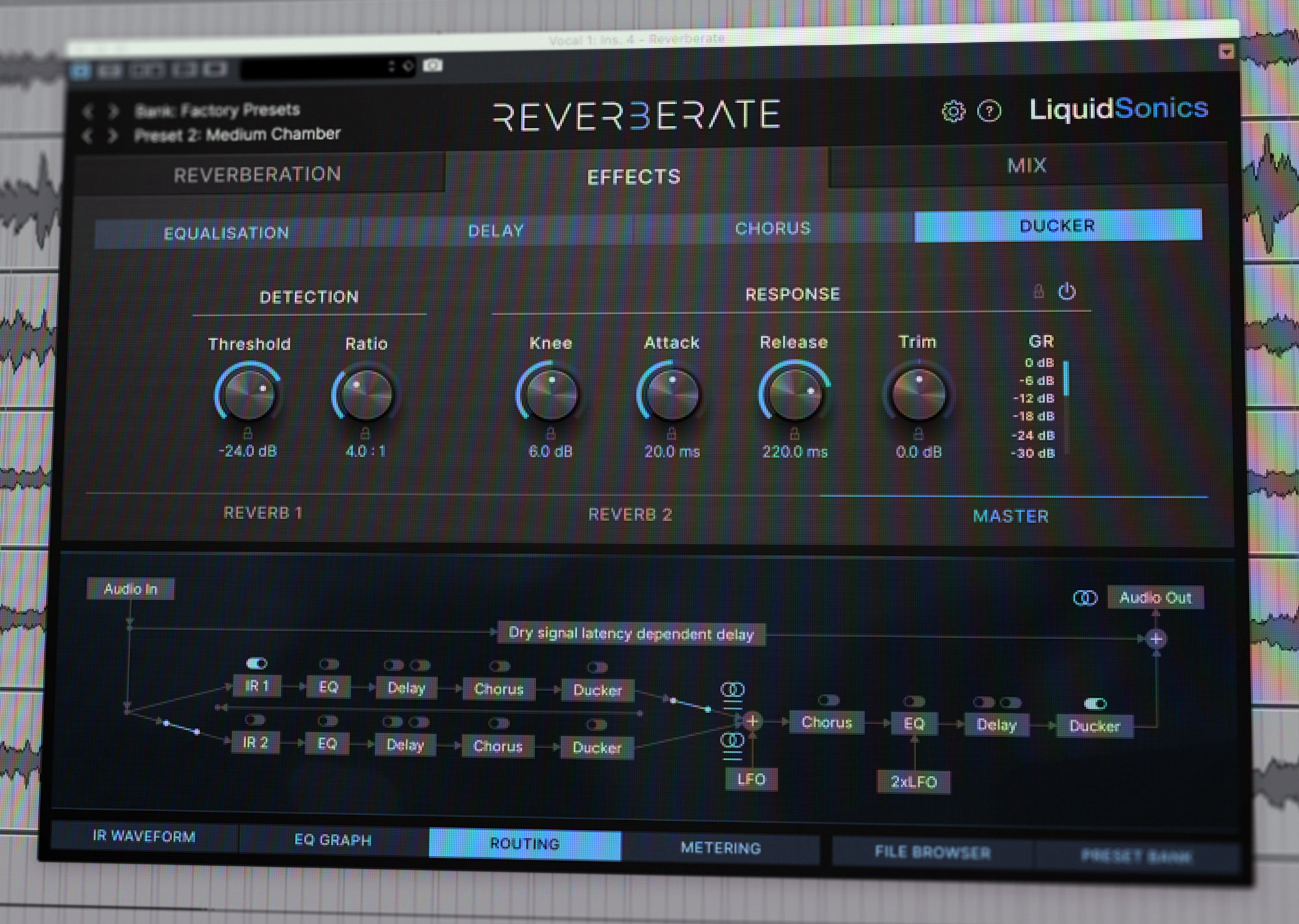 Reverberate v3.3 Ducking