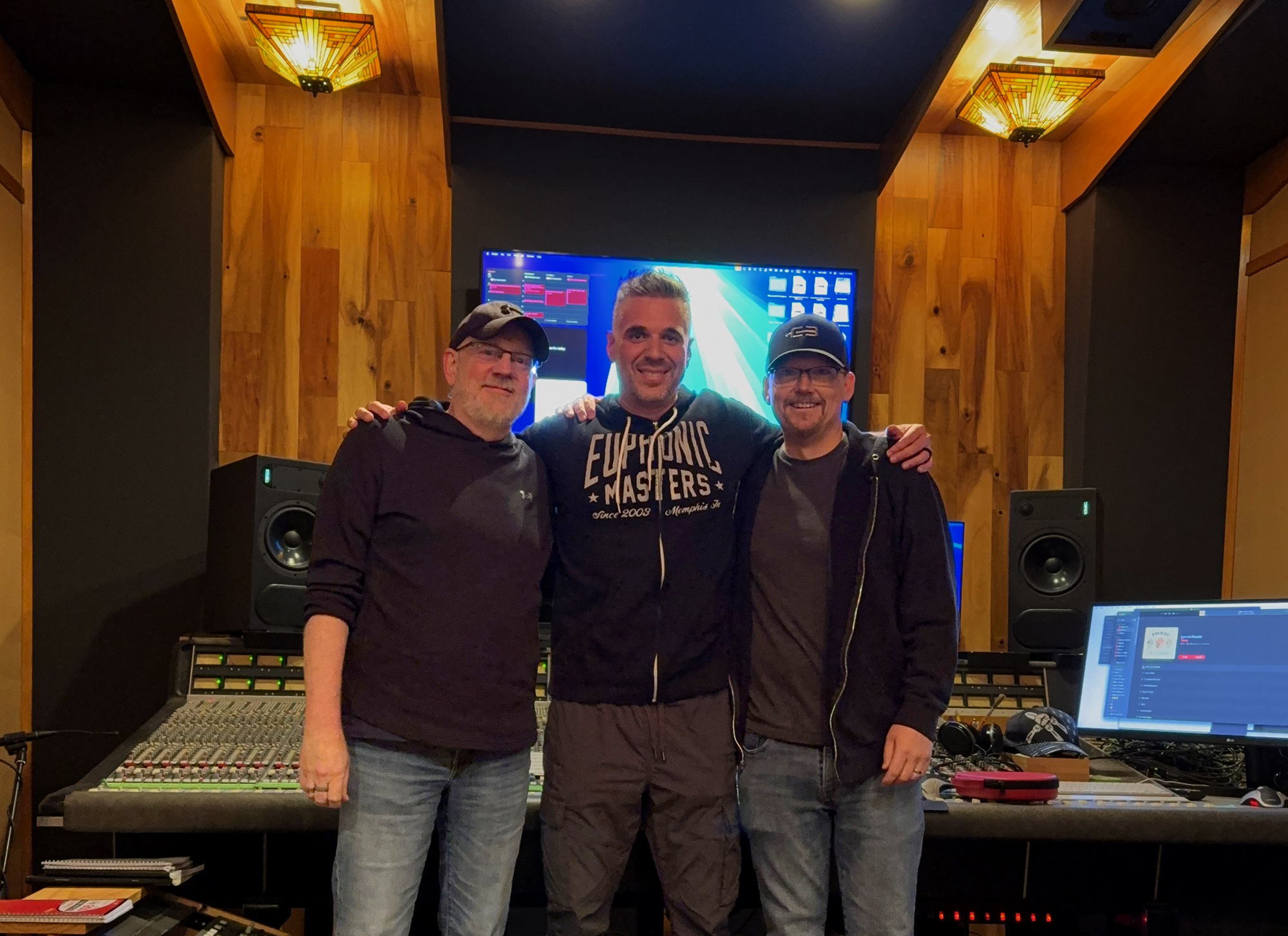 Sam Polizzi with Chris Baseford